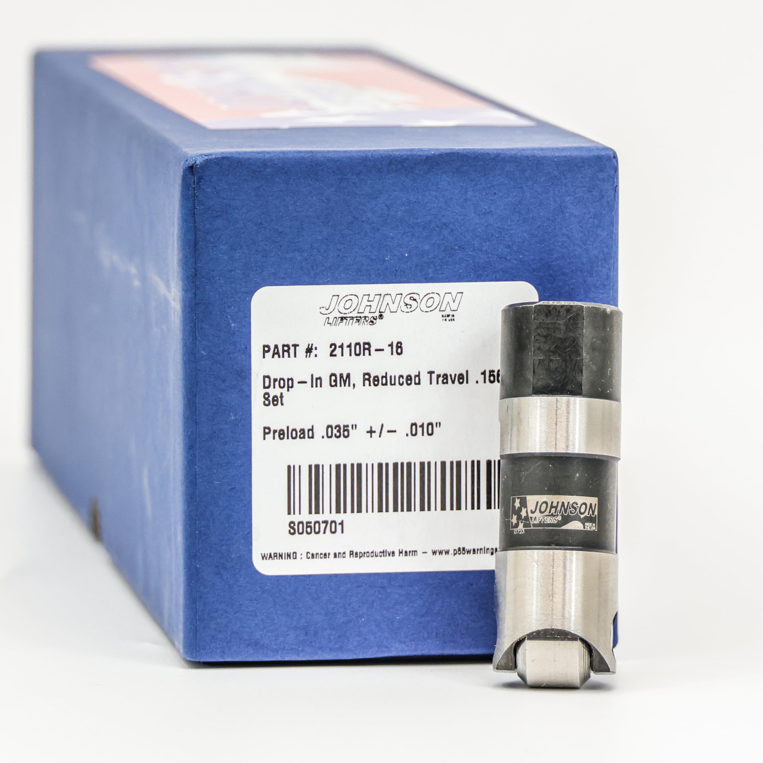Johnson 2110R Slow Leakdown Hydraulic Roller Lifters for LS Engines | Enhanced Valve Control & Stability | Fits GM 4.8L 5.3L 5.7L 6.0L 6.2L LS1 LS2 LS3 LS6 LQ4 LQ9 LY6 - Image 4