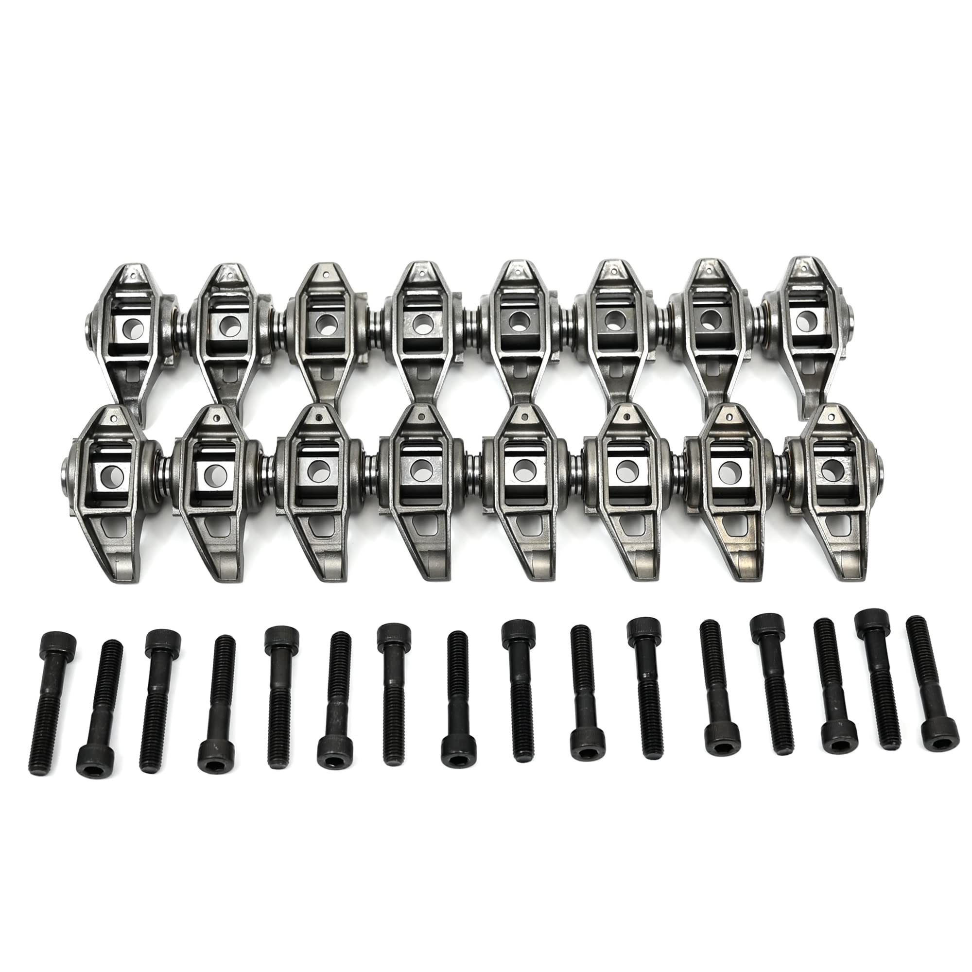 Michigan Motorsports LS3 Rocker Arms with Bronze Trunnions Installed | Fits GM 6.0L 6.2L LS Engines L99 L76 L92 LS9 LSA L96 | Upgraded Bronze Bushing Trunnion Design - Image 6