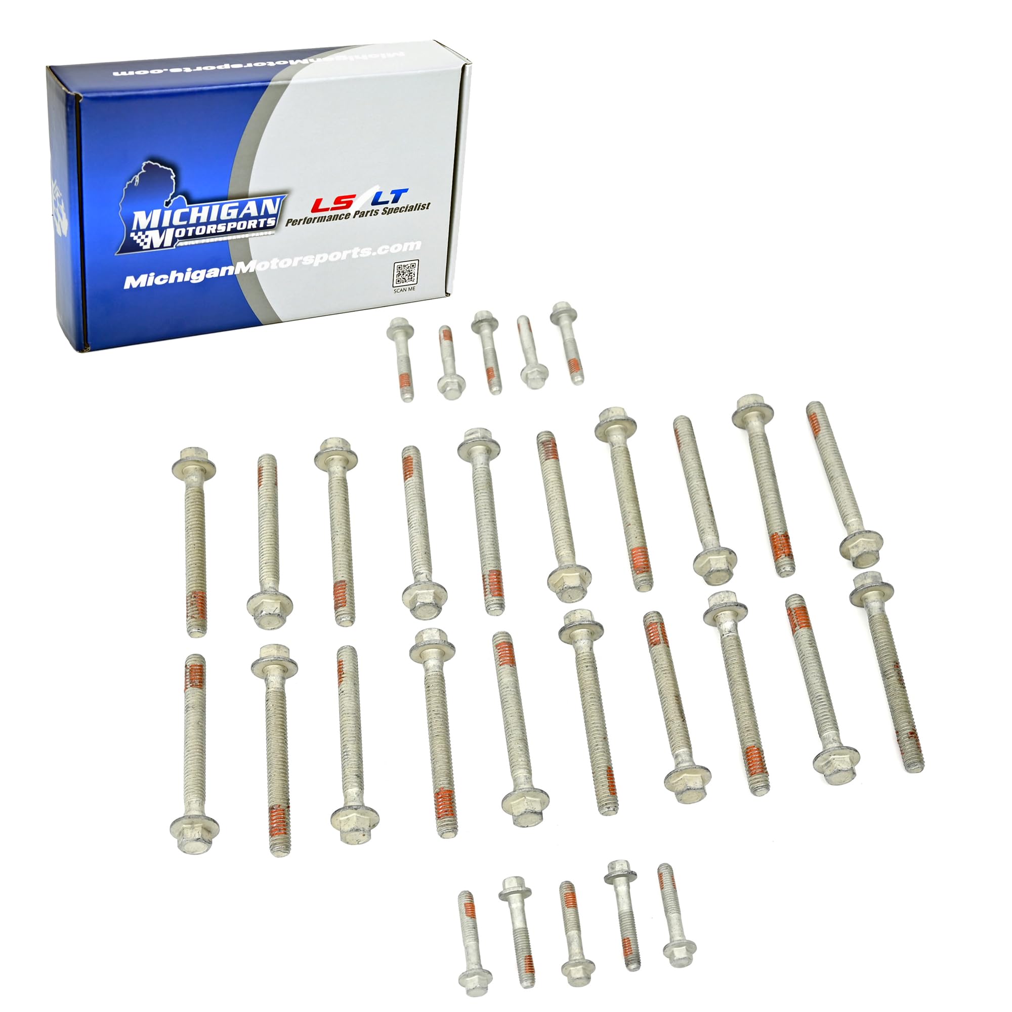 Michigan Motorsports LS9 Head Gaskets with Delphi LS7 Lifters, Guide Trays & Head Bolt Kit | Fits 2004+ GM LS Engines 4.8L 5.3L 6.0L 6.2L LS3 LQ9 LQ4 LS9 Engines | Top-End Solution - Image 8